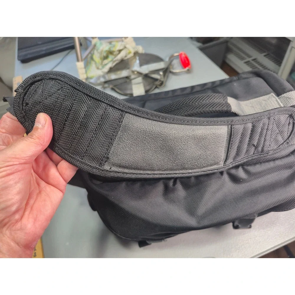 Hollingsworth Photoware Camera Bag Black Padded Messenger Shoulder Gear Case